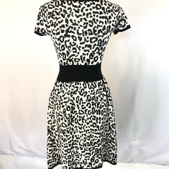 Anthropologie Just Taylor Womens Leopard Dress - Picture 4 of 8